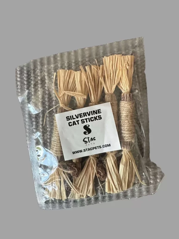 Pure Silvervine Cat Sticks for Ultimate Feline Pleasure